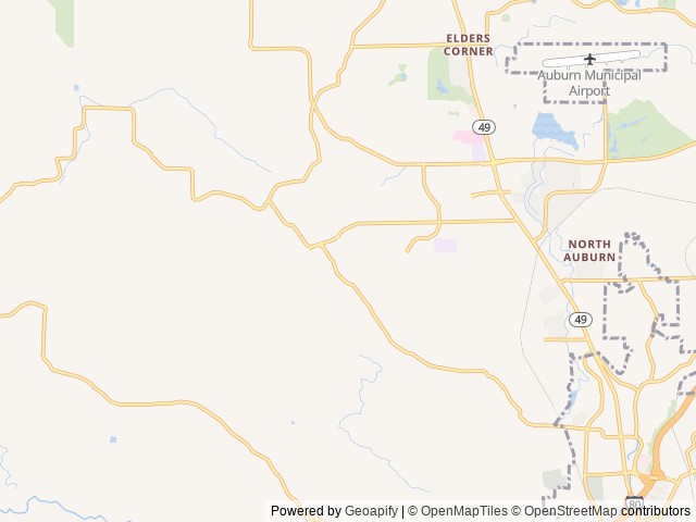 Map for Kid-Friendly Heritage Glen | Private Bunks near Auburn, CA