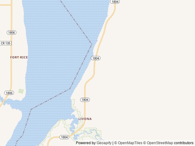 Map of Hazelton Recreation Area location at Hazelton, ND, United States