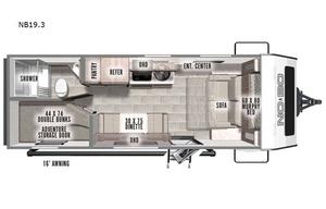 2022 Forest River RV No Boundaries NB19.3