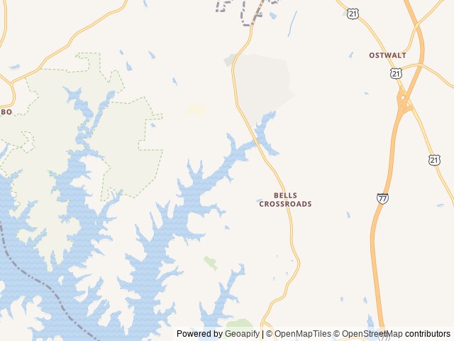 Map for 350 mi Per Day in a 2017 Thor with Bunk Beds!! near Troutman, NC