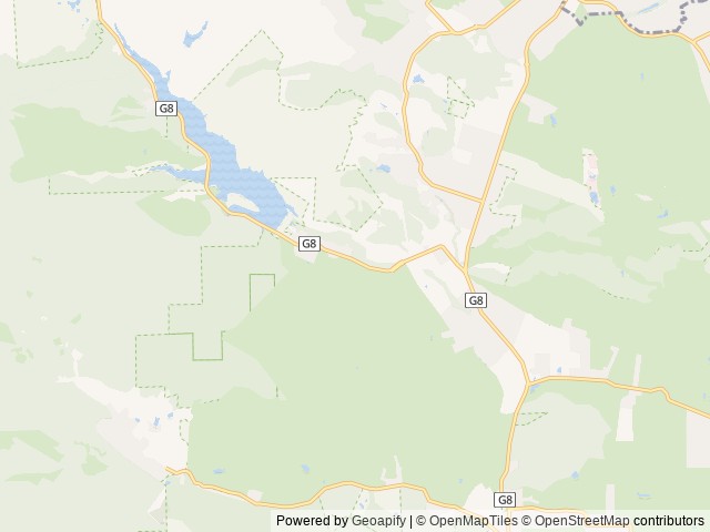 Map of Uvas Pines RV Park location at Morgan Hill, CA, United States