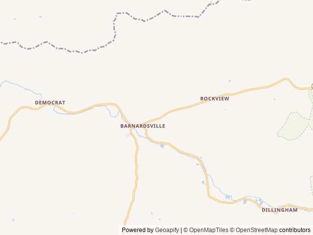 Map of Hidden Flower Tiny Farm location at Asheville, NC, United States