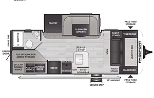 2023 Keystone RV Passport SL 221BH
