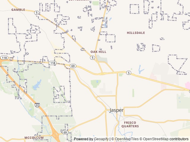Map for 2018 Tiffin Motorhomes Wayfarer 24 QW near Jasper, AL