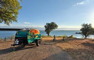 Sunset Teardrop — A/C, Pet-Friendly, Galley