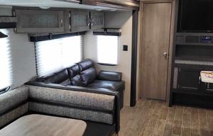 Puma bunkhouse camper with outside kitchen