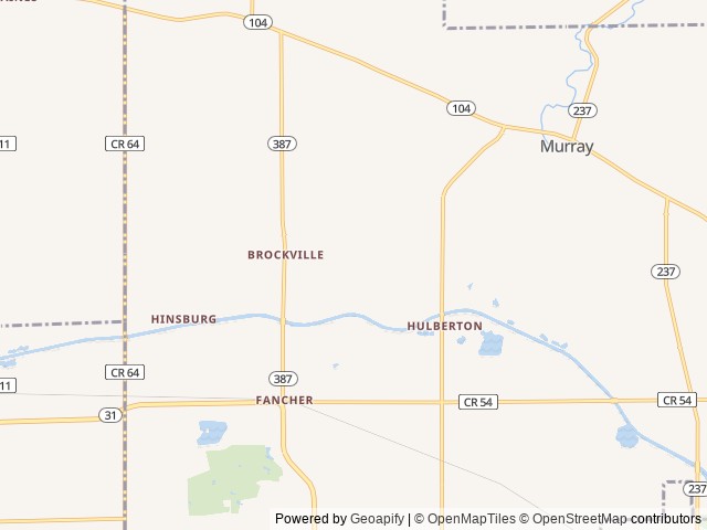 Map of Red Rock Ponds RV Resort location at Holley, NY, United States