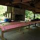 TWIN CREEKS PICNIC PAVILION banquet table