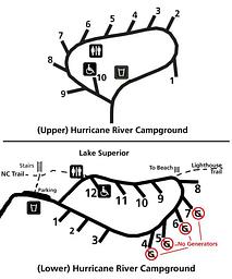 Hurricane River Campground