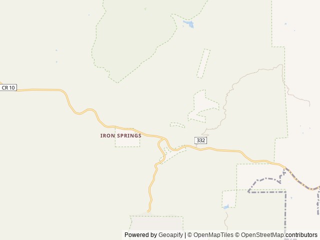 Map of Alto Pit OHV Campground location at Prescott, AZ, United States