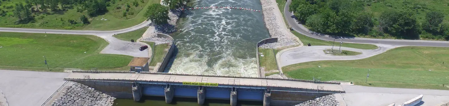 Dam West Spillway