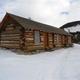 Eagle Guard Station in winter