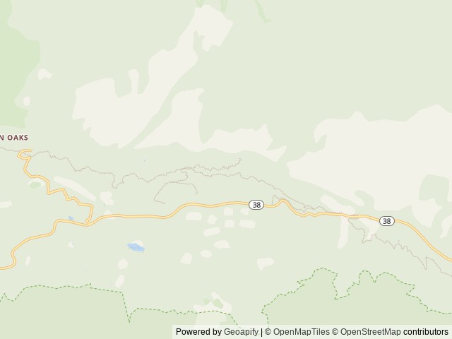 Map of Lobo Group location at Angelus Oaks, CA, United States
