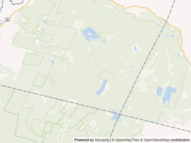 Map of Bear Brook State Park Campground location at Suncook, NH, United States