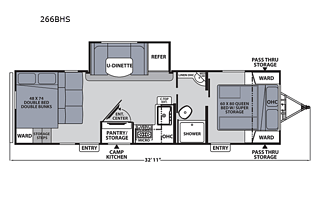 2023 Coachmen RV Apex Ultra-Lite 266BHS
