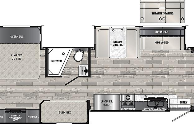 2020 Forest River RV Georgetown -2 full bathrooms!