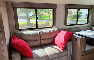 Fun AND Games in a comfy towable land yacht!