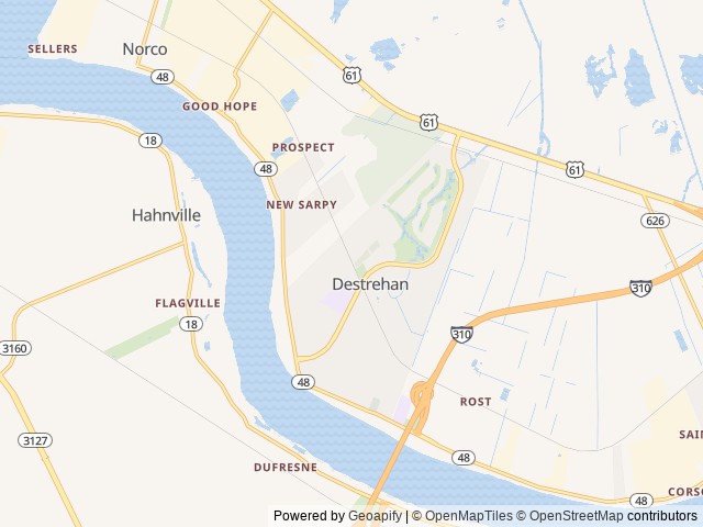 Map for 2022 Alta 3150KBH near Destrehan, LA