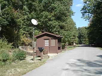 Entrance station