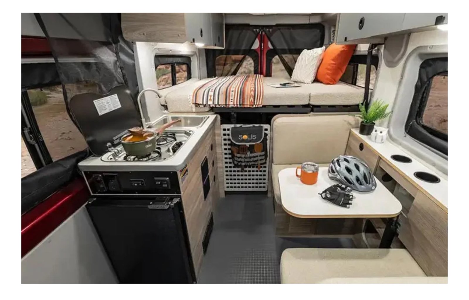2023 Winnebago Solis 59PX- Red