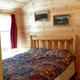 Cabin 1 (Cedar) bedroom.