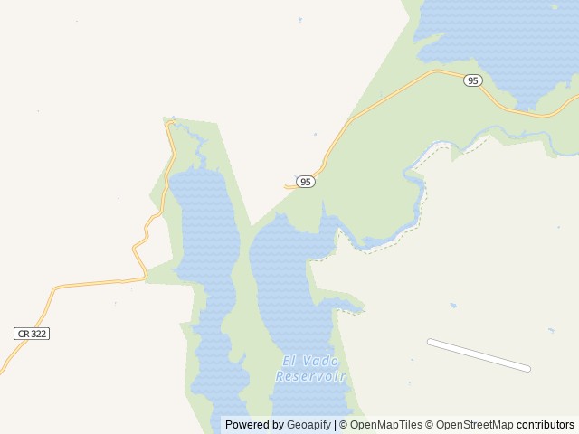 Map of Stone House Lodge location at Los Ojos, NM, United States