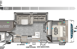 2017 Forest River RV Salem Cruise Lite 263BHXL