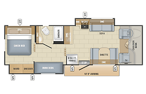 2018 Jayco Redhawk RV NorCal Basecamp Unlimited Mi