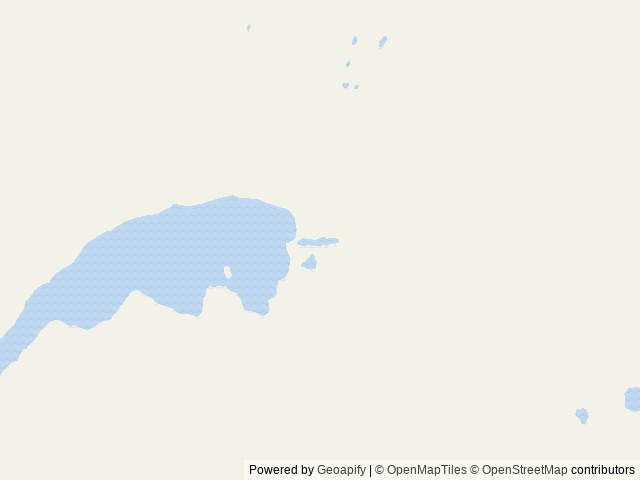 Map of Virginia Lake Cabin location at Wrangell, AK, United States