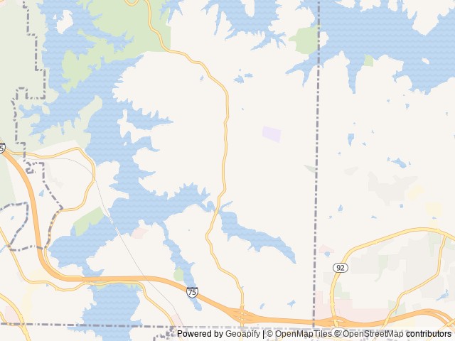 Map of Timberline Glamping at Pine Acres location at Acworth, GA, United States