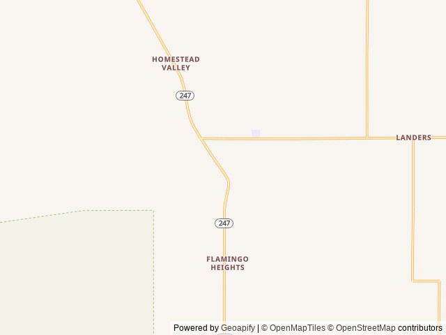 Map of The Tipsy Gypsy location at Yucca Valley, CA, United States