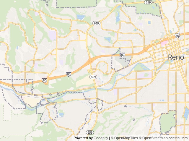 Map for Starlink Enabled Winnie Sts 6, Slps 4, Dog Frndly! near Reno, CA