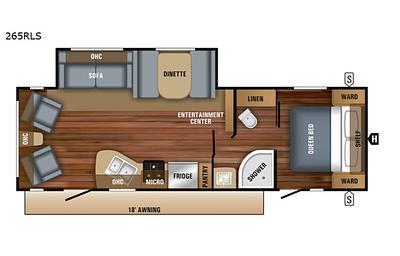 2018 Jayco Jay Flight SLX 8 265RLS - Eagle's Nest