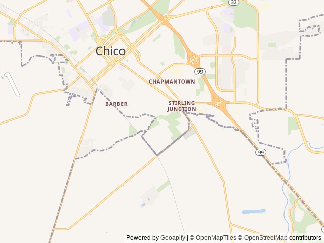 Map for 2024 Keystone RV Springdale 250BHWE near Chico, CA