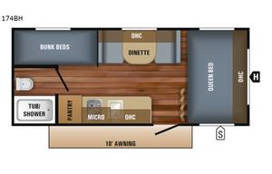 AGA 4 -	2018 Jayco Jay Flight 174BH