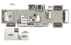 2022 Forest River RV Sabre 37FLL