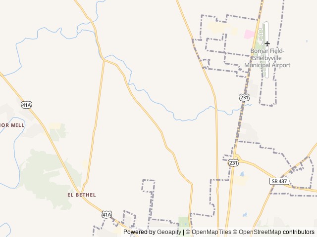 Map for Home Away From Home Camper Rental near Shelbyville, TN