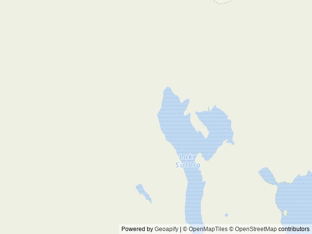 Map of Suloia Lake Cabin location at Sitka, AK, United States
