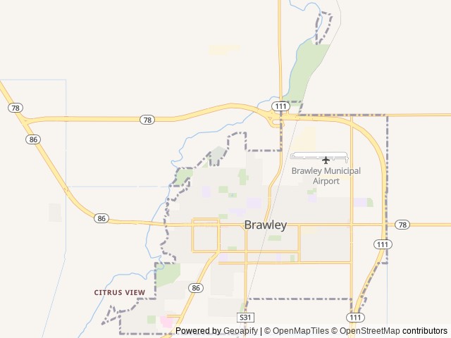 Map for 2019 Jayco Jay Flight near Brawley, CA