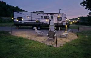 Creekside camping near Clearwater Lake!