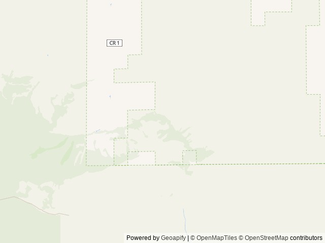 Map of Thompson Creek Campground location at Silt, CO, United States