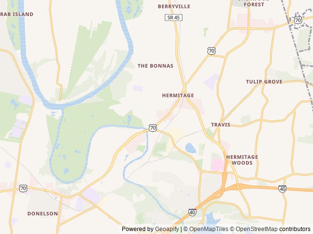 Map for Mercedes sprinter van near Nashville, TN
