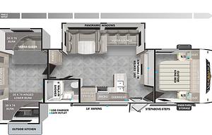 2021 Forest River RV Wildwood 31KQBTS