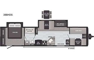 2021 Keystone RV Hideout 33BHDS