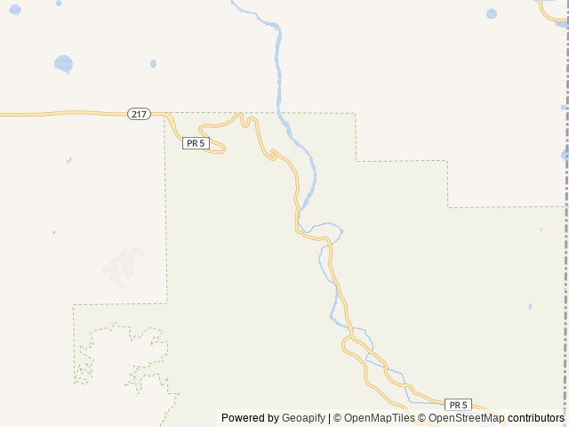 Map of Palo Duro Glamping location at Canyon, TX, United States