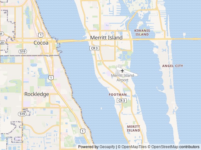 Map for 2015 Jayco Jay Flight 28BHS near Merritt Island, FL