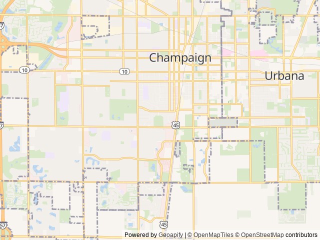 Map for Outdoor kitchen and Bunkhouse - Delivery ONLY near Champaign, IL