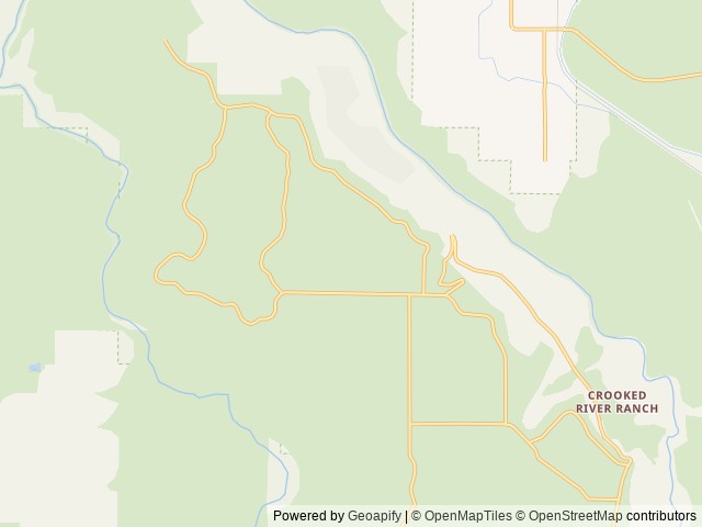 Map for Cozy Shabby Chic, w/ Outdoor Ktchn near Terrebonne, OR