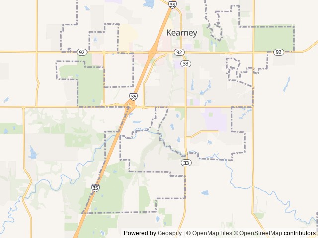 Map for 2020 coachman RV Spirit XTR 2145RBX near Kearney, MO