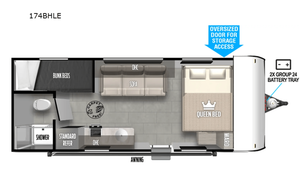 Easy SUV Tow Bunk House Sleeps 4 STOCKED! Pet
